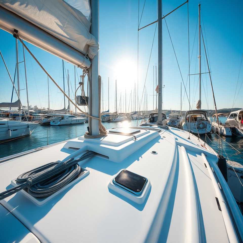 Boat interior seats before and after cleaning